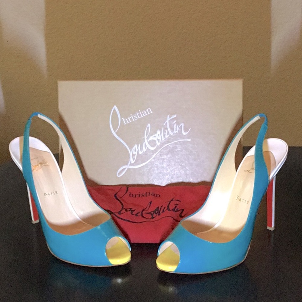 Christian Louboutin” (41.5) 🦋🌸💕